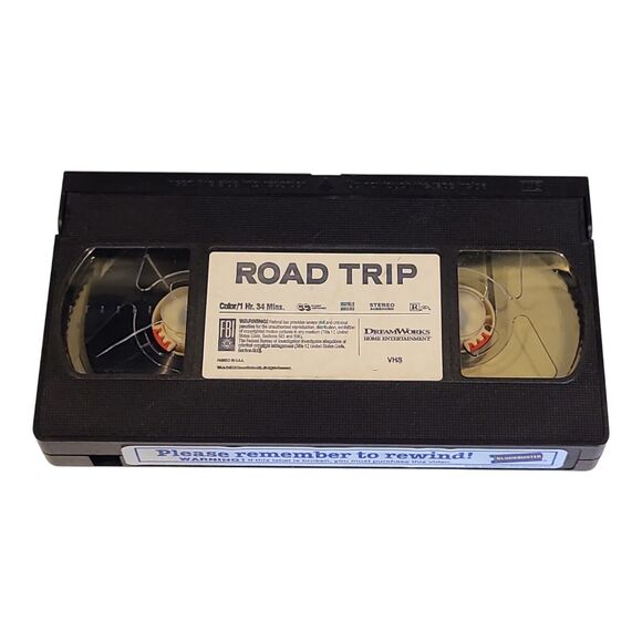 Blockbuster Video VHS Road Trip‎ **UNTESTED** FOR PARTS ONLY Formal Rental - Picture 4 of 7